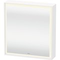 Duravit L-Cube Mirror Cabinets, 25 5/8 X6 1/8 X27 1/2  White, Light Field, Hinge Position: Right LC7550R00006000